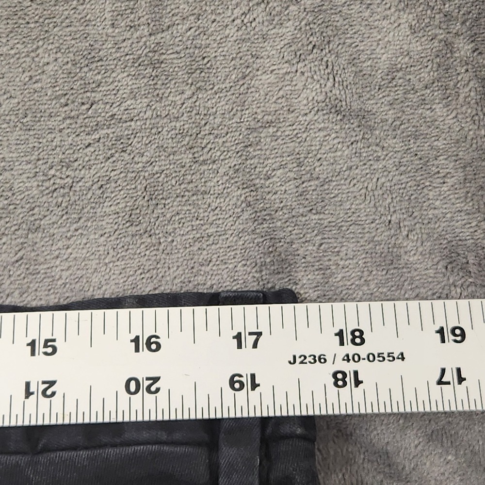 Banana Republic Chino Mens 34x30 Black Mason Tapered Slim Stretch Preppy - Picture 8 of 9
